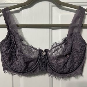 Victoria’s Secret Very Sexy collection unlined bra. 36DD. Gray. Never worn